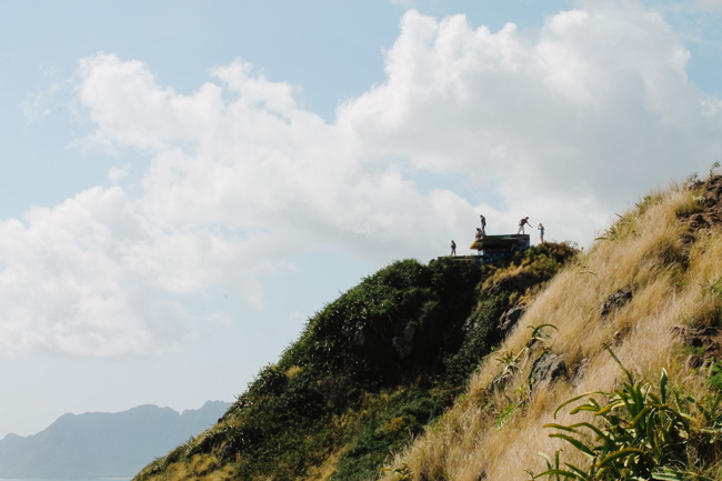 Coastal view on Oahu 